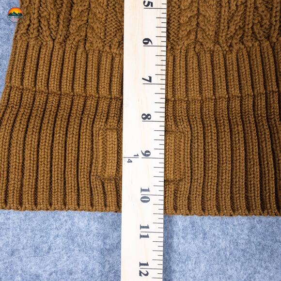 Carhartt Fisherman Beanie Hat Brown Rib Knit Women's One Size - Picture 5 of 8